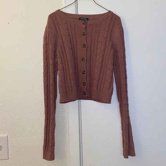 𝐏𝐔𝐑𝐏𝐋𝐄/𝐁𝐑𝐎𝐖𝐍 𝐒𝐖𝐄𝐀𝐓𝐄𝐑 𝐂𝐑𝐎𝐏 𝐓𝐎𝐏 - Picture 2 of 4